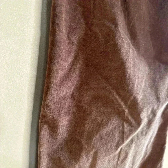 Peruvian Connection Stretchy Velveteen Boot Cut Pants Pecan Brown Women’s Size 4 - Picture 10 of 14